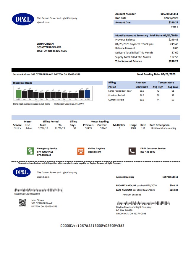  Minol USA business utility bill 